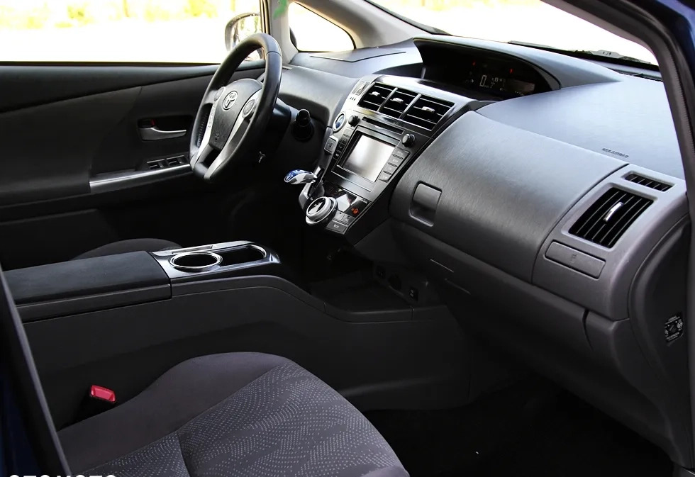 Toyota Prius+ cena 46990 przebieg: 261400, rok produkcji 2012 z Skępe małe 667